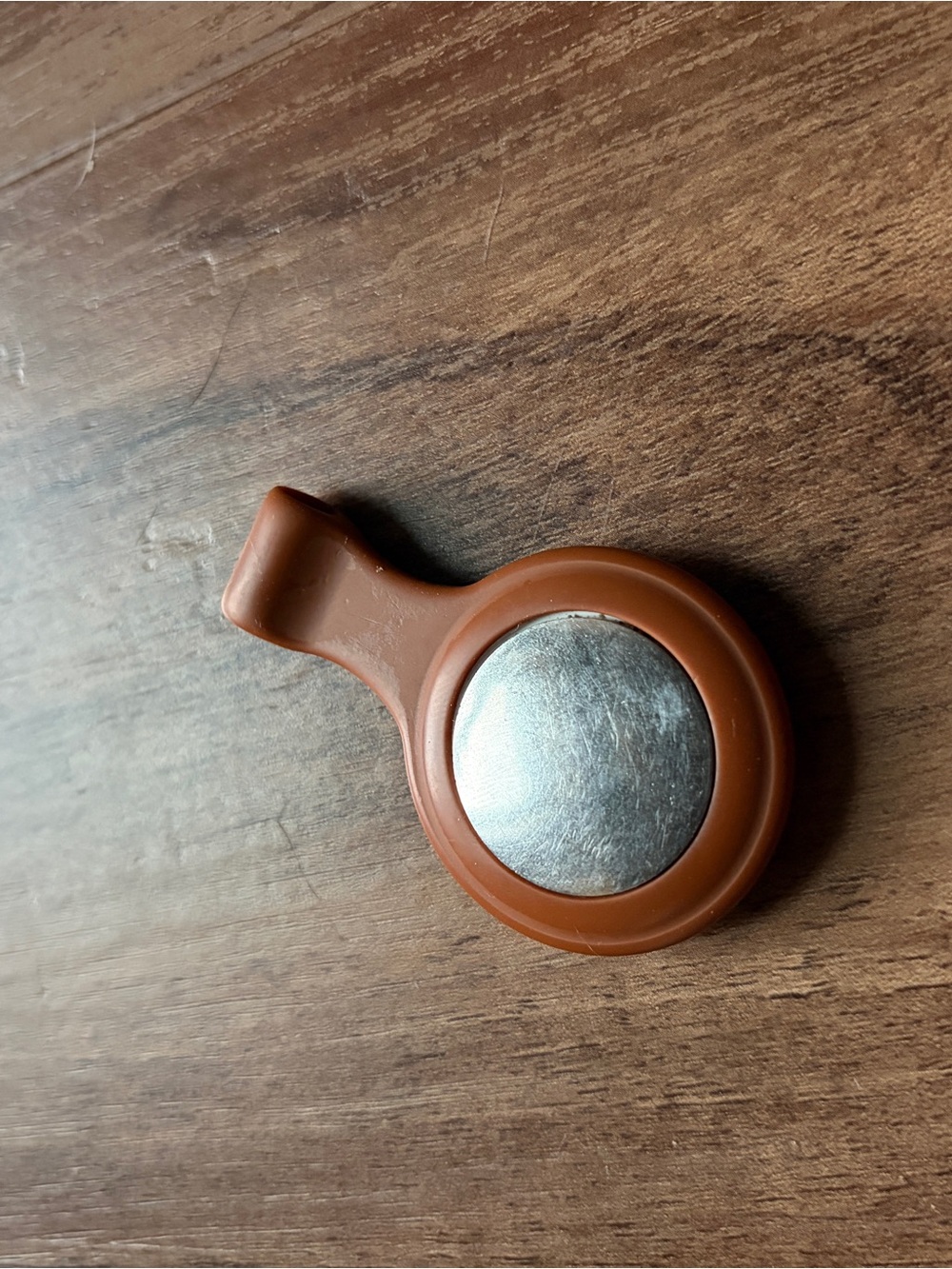 Silicone Apple tag Key Finder Case in Brown